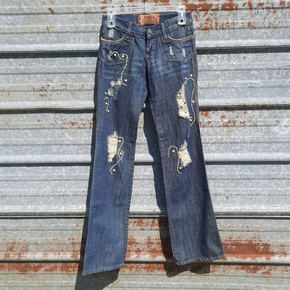 Dungeon Embellished Jewels Jeans - Picture 3 of 17